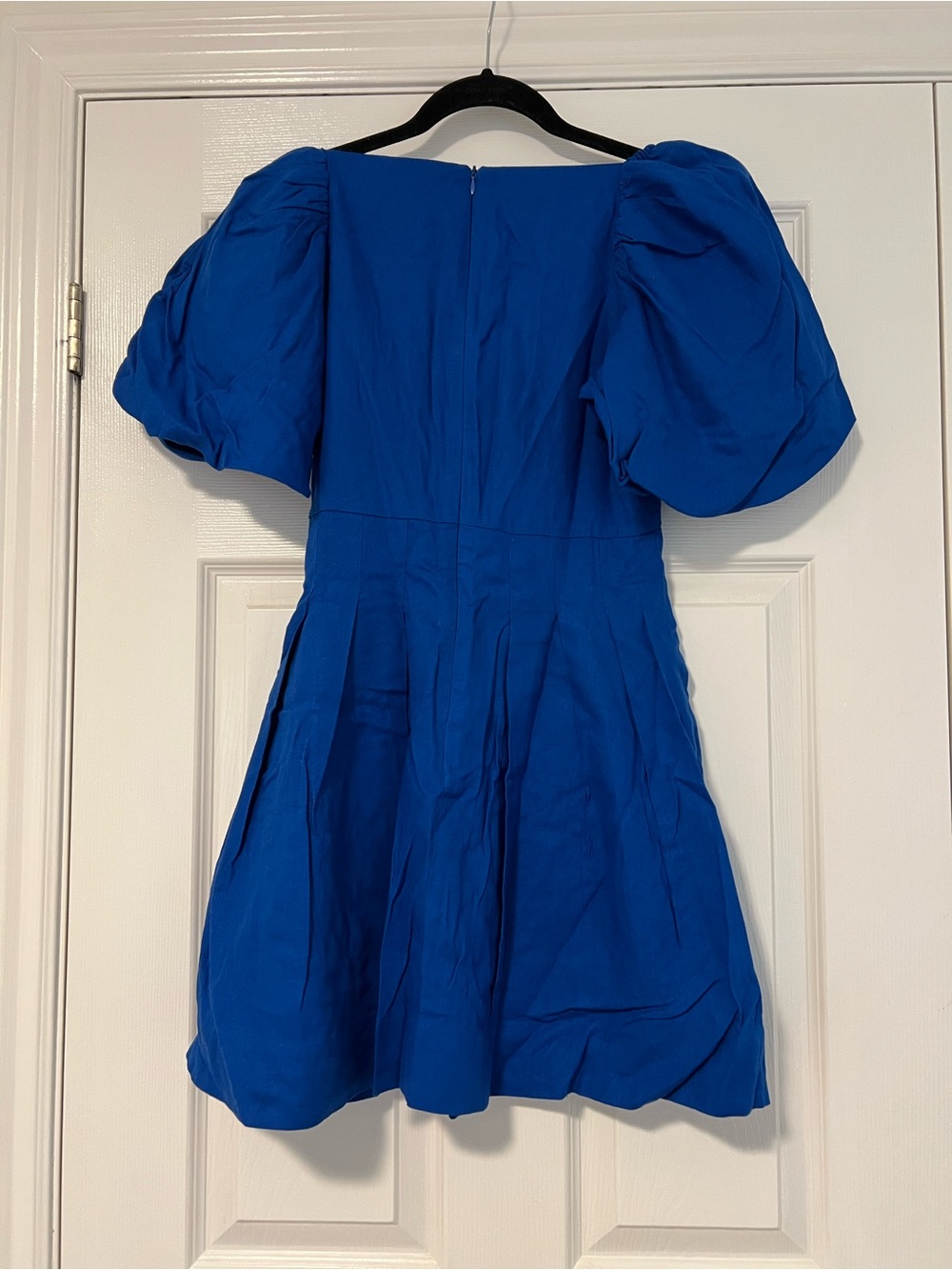 House of Harlow 1960 Royal Blue Puff Sleeve Dress - Picture 2 of 4